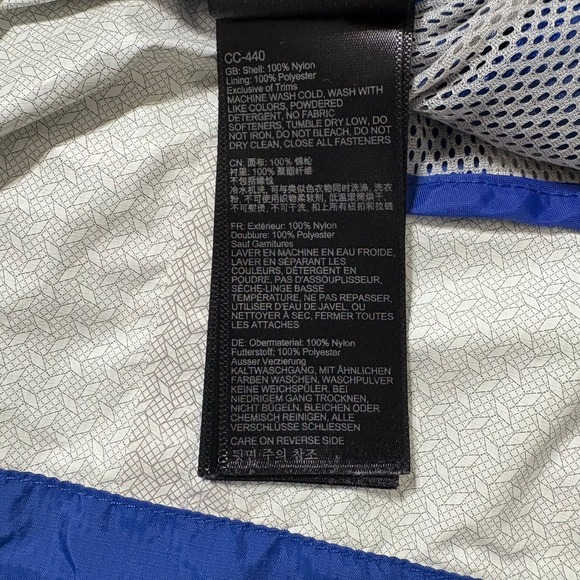 Marmot‎ Jacket Men Large Blue Lightweight Ripstop Windbreaker - Picture 6 of 9